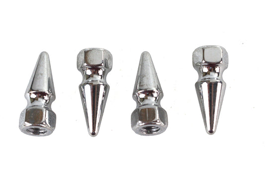 HARLEY Chrome Pike Nut 5/16 inch-18 Coarse Thread Fits 0-  All, Models