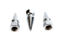 HARLEY Chrome Pike Nut 3/8 inch-16 Coarse Thread Fits 0-  All, Models
