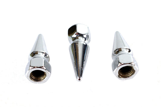 HARLEY Chrome Pike Nut 3/8 inch-16 Coarse Thread Fits 0-  All, Models