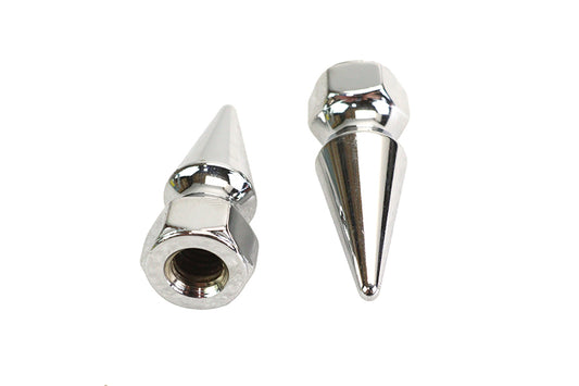 HARLEY Chrome Pike Nut 7/16 inch-14 Coarse Thread Fits 0-  All, Models