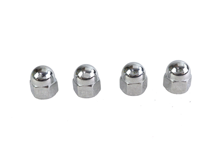 HARLEY Chrome Acorn Nut Fine 5/16 inch-24 Thread Fits 0-  All, Models