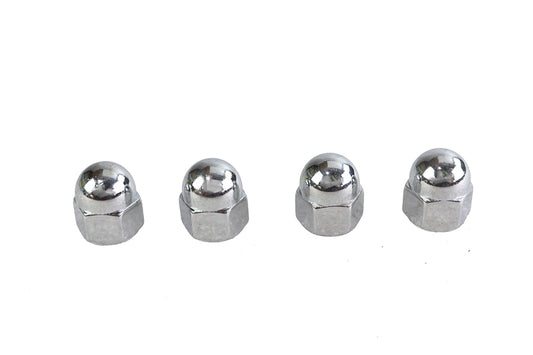 HARLEY Chrome Acorn Nut Fine 5/16 inch-24 Thread Fits 0-  All, Models