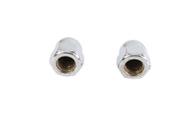 HARLEY Chrome Acorn Nut Set Fine 7/16 inch-20 Thread Fits 0-  All, Models