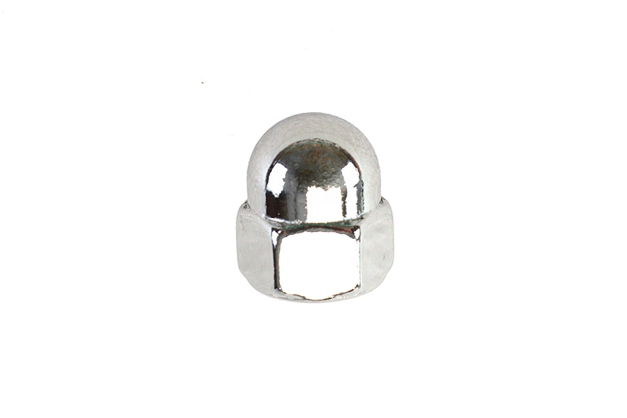 HARLEY Chrome Acorn Nut Fine 1/2 inch-20 Thread Fits 0-  All, Models