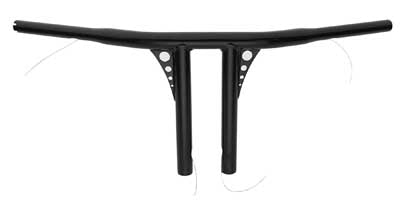 Custom Chrome HARLEY T-BAR 10 IN BLACK 82-UP