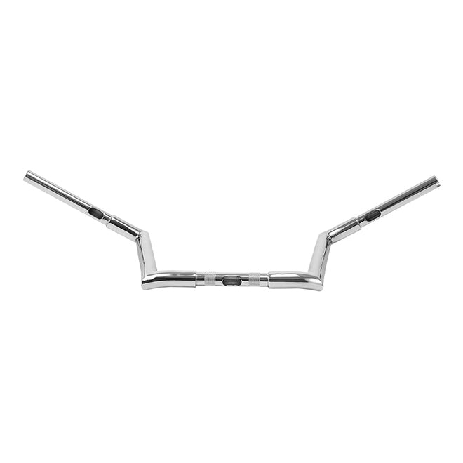 Custom Chrome HARLEY CHROME 1-1/4" 'DIABLO' BAR 12" RISE;WIDTH 35";PULLBACK 3.5"