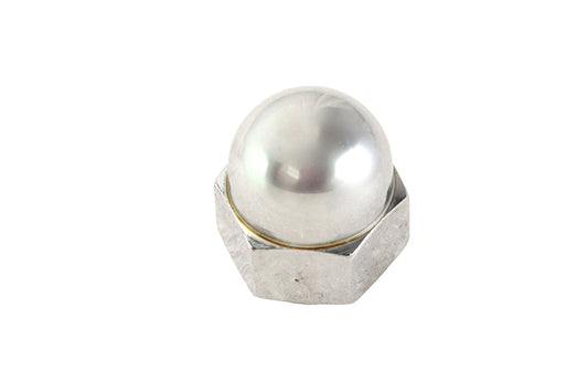 HARLEY Chrome Acorn Nut Fine 9/16 inch-18 Thread Fits 0-  All, Models