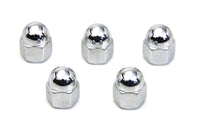 HARLEY Chrome Acorn Nut 1/4 inch-20 Coarse Thread Fits 0-  All, Models