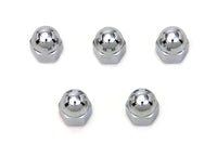 HARLEY Chrome Acorn Nut 1/4 inch-20 Coarse Thread Fits 0-  All, Models