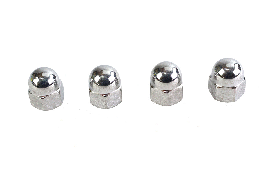 HARLEY Chrome Acorn Nut 5/16 inch-18 Coarse Thread Fits 0-  All, Models