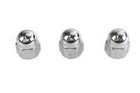 HARLEY Chrome Acorn Nut 3/8 inch-16 Coarse Thread Fits 0-  All, Models