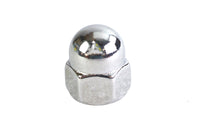 HARLEY Chrome Acorn Nut 1/2 inch-13 Coarse Thread Fits 0-  All, Models