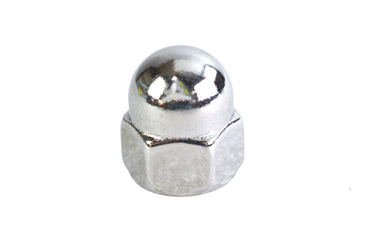 HARLEY Chrome Acorn Nut 1/2 inch-13 Coarse Thread Fits 0-  All, Models
