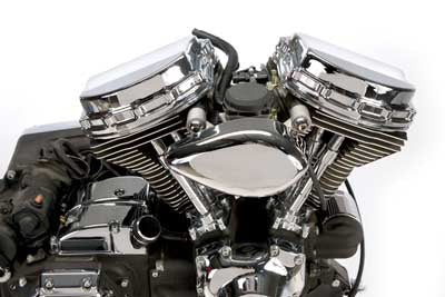 Custom Chrome HARLEY CHR. PAN STYLE ROCKER CVRS T/C 99-16