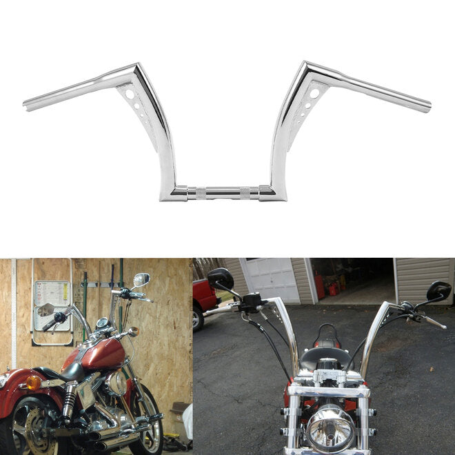 Custom Chrome HARLEY 1.25 IN BONANZA BARS 11 IN CHROME