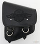 Custom Chrome HARLEY BLACK JAMMER LEFT SADDLEBAG SOFTAIL/RIGID MODELS