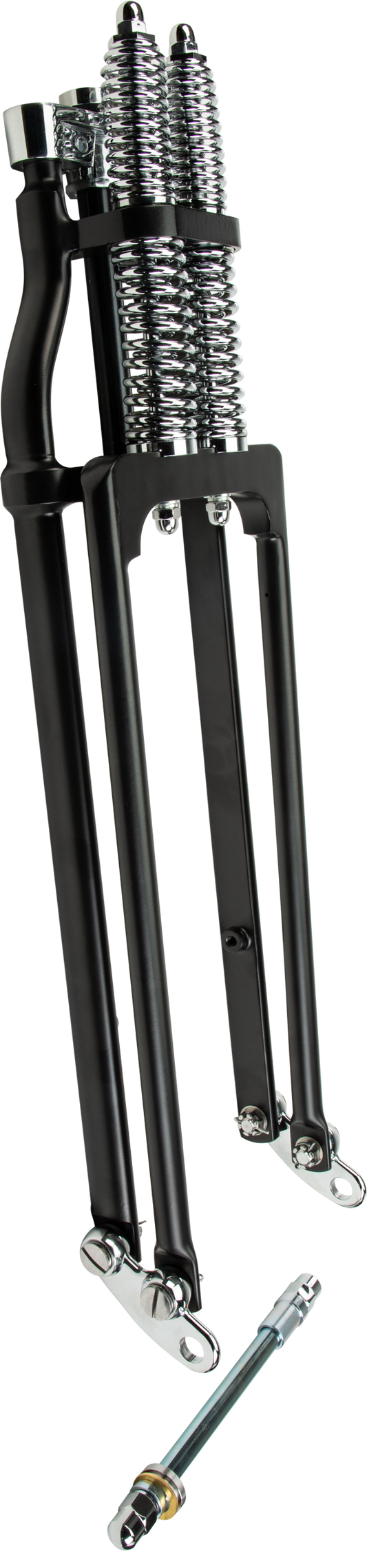 HARLEY HARDDRIVE SPRINGER FORK TAPERED LEG STD BLACK  062-300