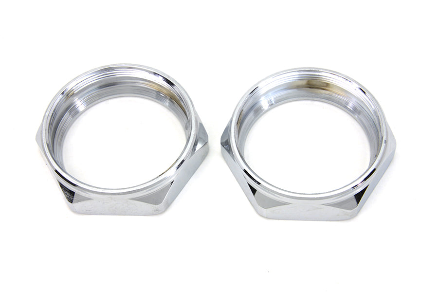HARLEY Chrome Intake Manifold Nuts Fits 1941-1954 FL,   1940-1952 EL,   1953-1956 K,