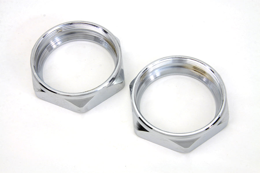 HARLEY Chrome Intake Manifold Nuts Fits 1941-1954 FL,   1940-1952 EL,   1953-1956 K,