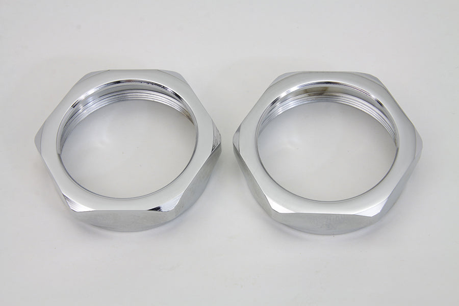 HARLEY Chrome Intake Manifold Nuts Fits 1941-1954 FL,   1940-1952 EL,   1953-1956 K,