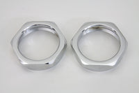 HARLEY Chrome Intake Manifold Nuts Fits 1941-1954 FL,   1940-1952 EL,   1953-1956 K,