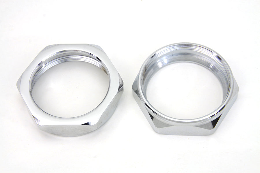 HARLEY Chrome Intake Manifold Nuts Fits 1941-1954 FL,   1940-1952 EL,   1953-1956 K,