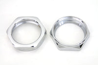 HARLEY Chrome Intake Manifold Nuts Fits 1941-1954 FL,   1940-1952 EL,   1953-1956 K,