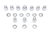 HARLEY Chrome Transmission Side Cover Kit Fits 1936-1940 EL,   1937-1948 UL,   1941-1984 FL,   1971-