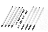 HARLEY Colony Solid Pushrod Kit with Adapters Fits 1953-1965 FL, 74"
7131-8"