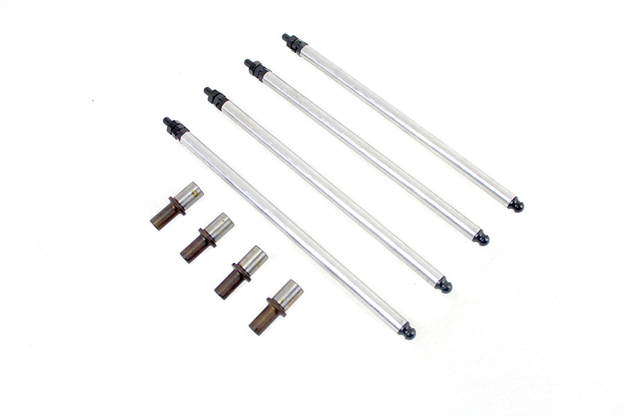 HARLEY Colony Solid Pushrod Kit with Adapters Fits 1966-1984 FL,   1979-1983 FLT,   1982-1983 FXR,