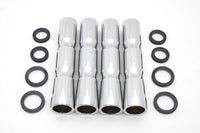 HARLEY Chrome Lower Pushrod Cover Set Fits 1948-1984 FL,   1971-1984 FX,