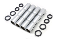 HARLEY Chrome Lower Pushrod Cover Set Fits 1948-1984 FL,   1971-1984 FX,