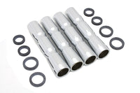 HARLEY Chrome Lower Pushrod Cover Set Fits 1948-1984 FL,   1971-1984 FX,