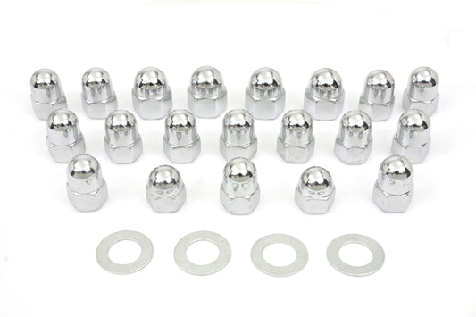 HARLEY Acorn Rocker Box Nut Set Fits 1966-1984 FL,   1971-1984 FX,   1982-1983 FXR,   1979-1983 FLT,