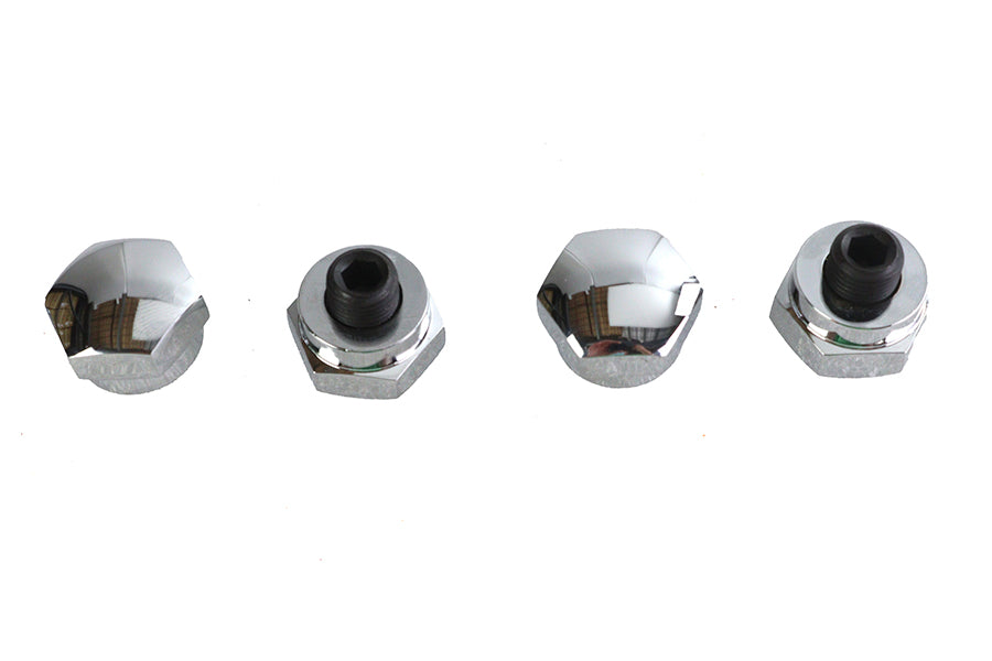 HARLEY Chrome Rocker Shaft End Plug Fits 1971-1984 FL,   1971-1984 FX,   1979-1983 FLT,   1982-1983