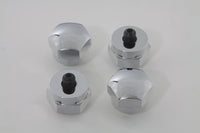 HARLEY Chrome Rocker Shaft End Plug Fits 1966-1970 FL,   1957-1970 XL,