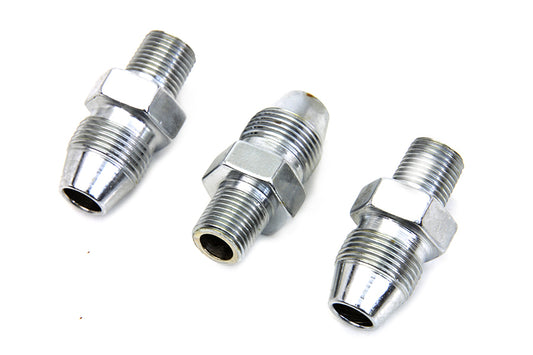 HARLEY Chrome Oil Line Fitting Fits 1941-1964 FL,   1936-1952 EL,   1938-1948 UL,   1936-1952 WL,