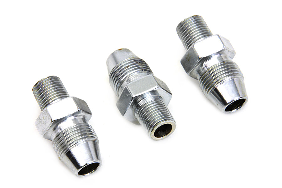 HARLEY Chrome Oil Line Fitting Fits 1941-1964 FL,   1936-1952 EL,   1938-1948 UL,   1936-1952 WL,