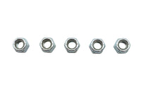 HARLEY Zinc Plated Hex Nuts 5/16 inch-24 Nyloc Fits 0-  All, models