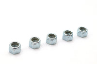 HARLEY Zinc Plated Hex Nuts 5/16 inch-24 Nyloc Fits 0-  All, models
