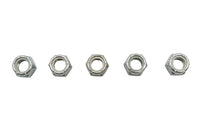 HARLEY Zinc Plated Hex Nuts 3/8 inch-24 Nyloc Fits 0-  All, models