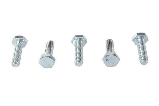 HARLEY Hex Cap Bolts Zinc 1/4 inch X 7/8 inch Fits 0-  All, models