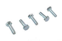 HARLEY Hex Cap Bolts Zinc 1/4 inch X 7/8 inch Fits 0-  All, models
