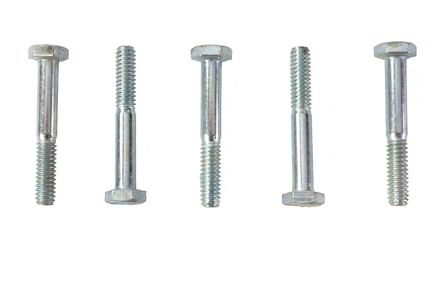 HARLEY Hex Cap Bolts Zinc 1/4 inch X 1-3/4 inch Fits 0-  All, models