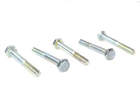 HARLEY Hex Cap Bolts Zinc 1/4 inch X 2 inch Fits 0-  All, models