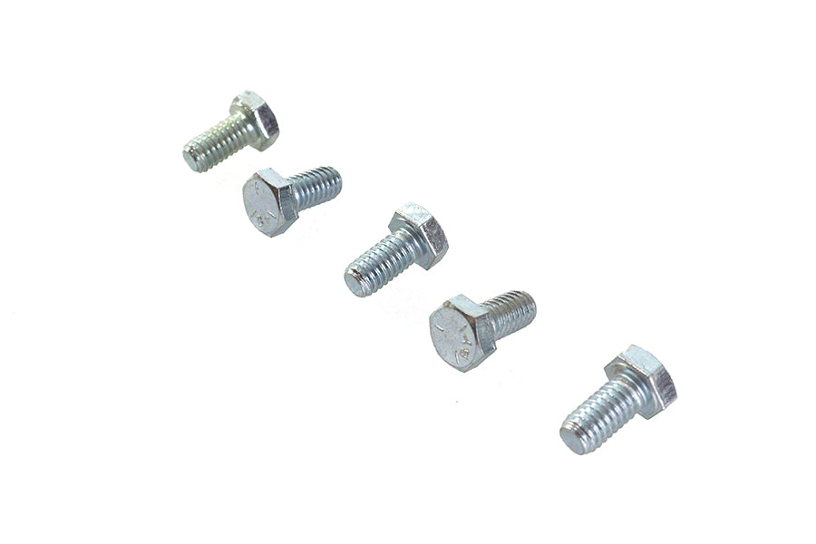 HARLEY Hex Cap Bolts Zinc 5/16 inch X 5/8 inch Fits 0-  All, models