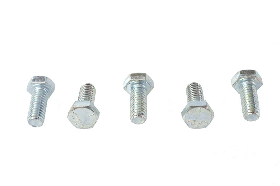 HARLEY Hex Cap Bolts Zinc 5/16 inch-18 x 3/4 inch Fits 0-  All, models