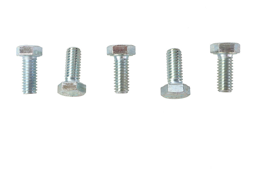 HARLEY Hex Cap Bolts Zinc 5/16 inch-18 x 3/4 inch Fits 0-  All, models