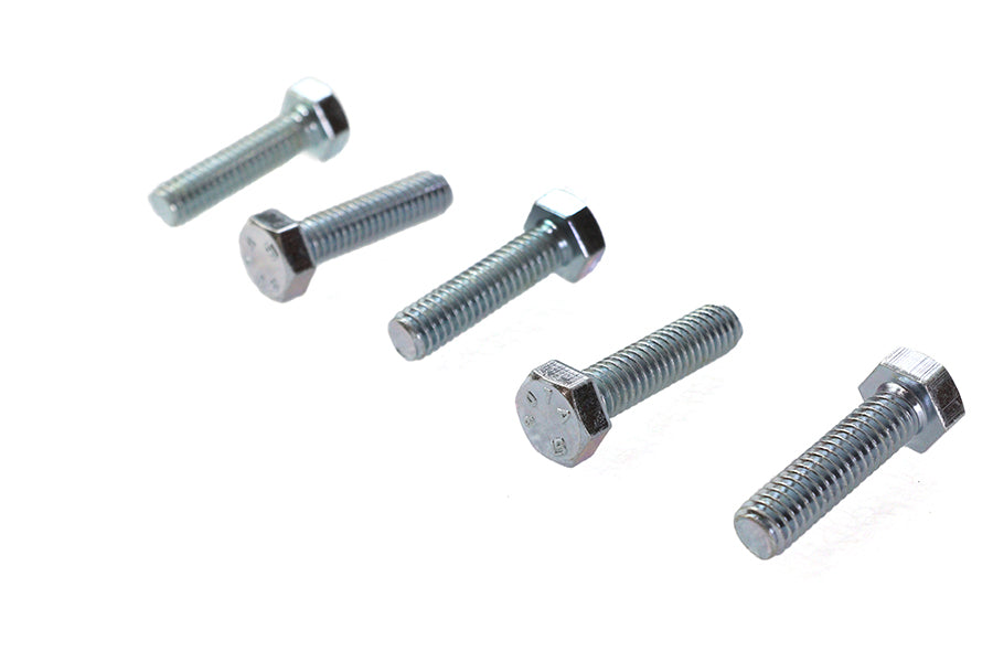HARLEY Hex Cap Bolts Zinc 5/16 inch X 1-1/4 inch Fits 0-  All, models