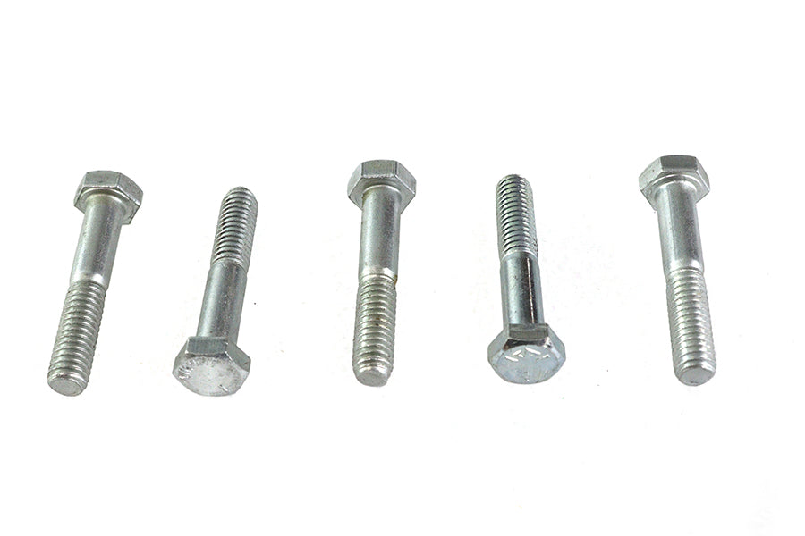 HARLEY Hex Cap Bolts Zinc 5/16 inch-18 x 1-3/4 inch Fits 0-  All, models
